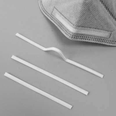 Cheap face masked plastic nose bar for face masked raw material nose wire clip